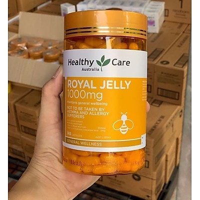 Sữa Ong Chúa Healthy Care Royal Jelly 1000mg 365 Viên