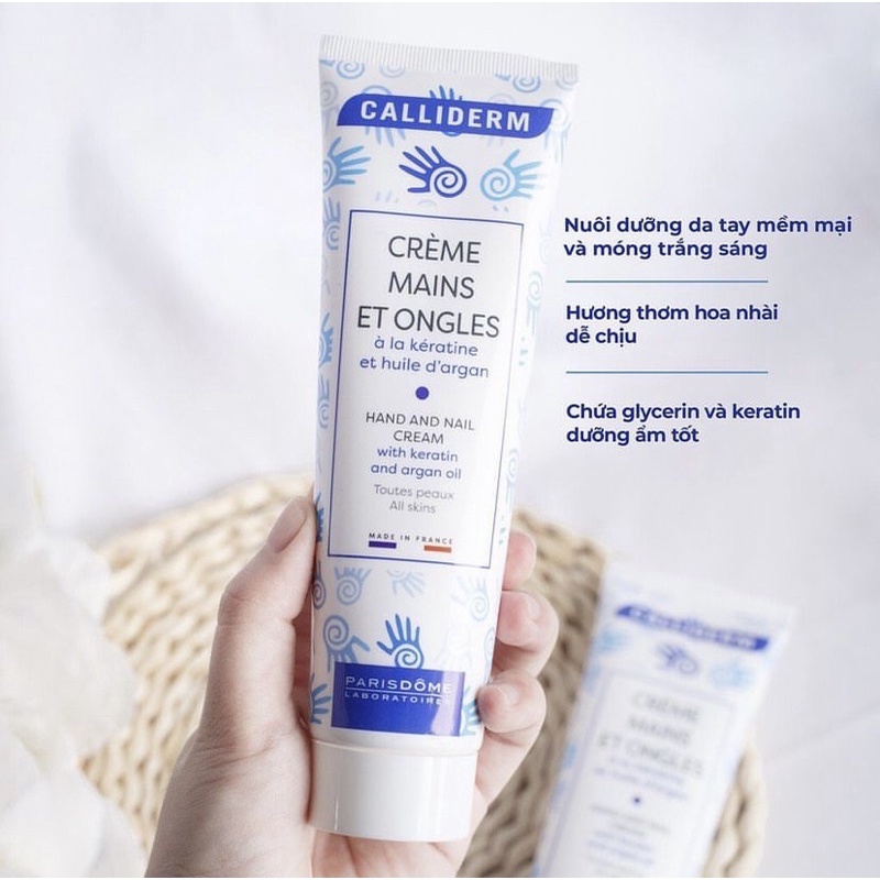 Kem dưỡng da tay Calliderm Hand Cream khô và rất khô của Pháp - 150 ml