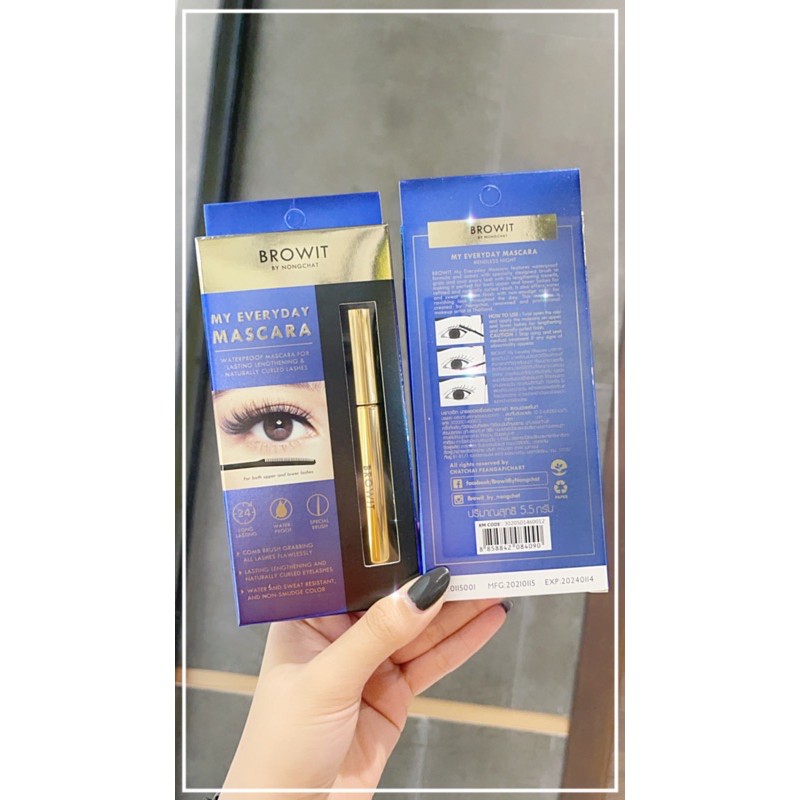 CÓ SẴN - Mascara Browit by Nongchat My Everyday DATE thumbnail