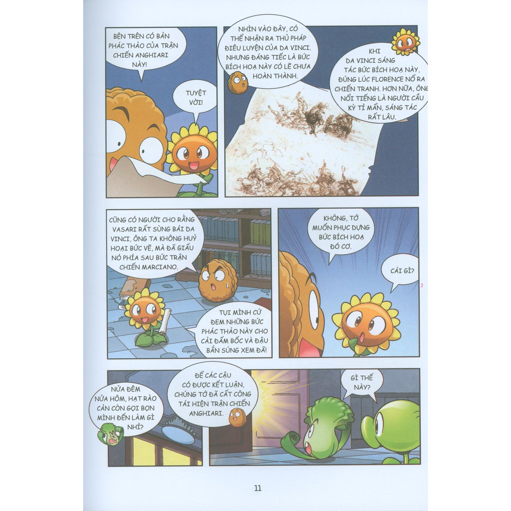 Sách - Trái Cây Đại Chiến Zombie - Câu Đố Bí Ẩn Về Nghệ Thuật
