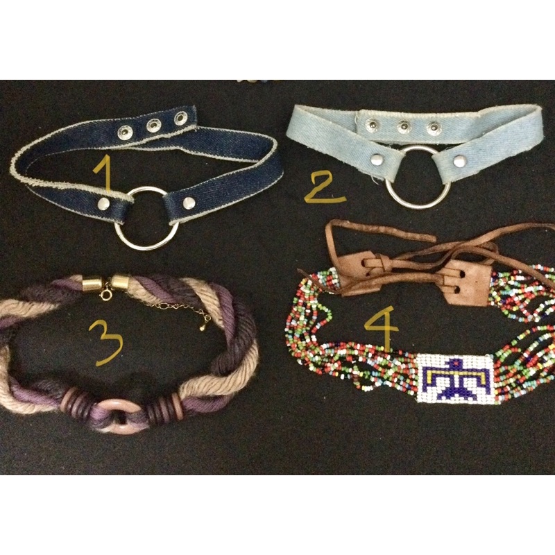 Chocker, vòng đeo tay 2 trong 1