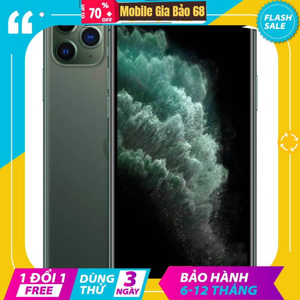 [HÀNG LOẠI 1] Điện thoại Apple iPhone 11 Pro Max 64GB bản VNA (1 sim vật lý-1 Esim) - Mới 100% chính hãng [TAS9]