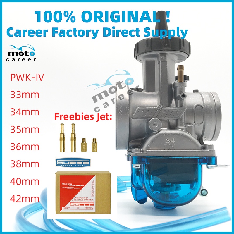 KEIHIN Bộ Chế Hòa Khí Cho Động Cơ 2T 4T 33/34/35/36/38/40/42mm