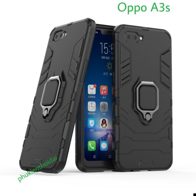 [ELMT30K hoàn 30K Xu] Ốp lưng Oppo A3s Chống sốc Iron Man Iring cao cấp đã7