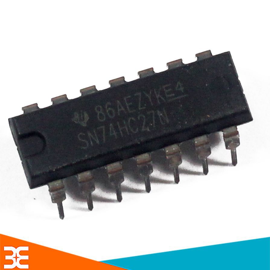 Sản phẩm 74HC27 Triple 3-input NOR gate DIP14