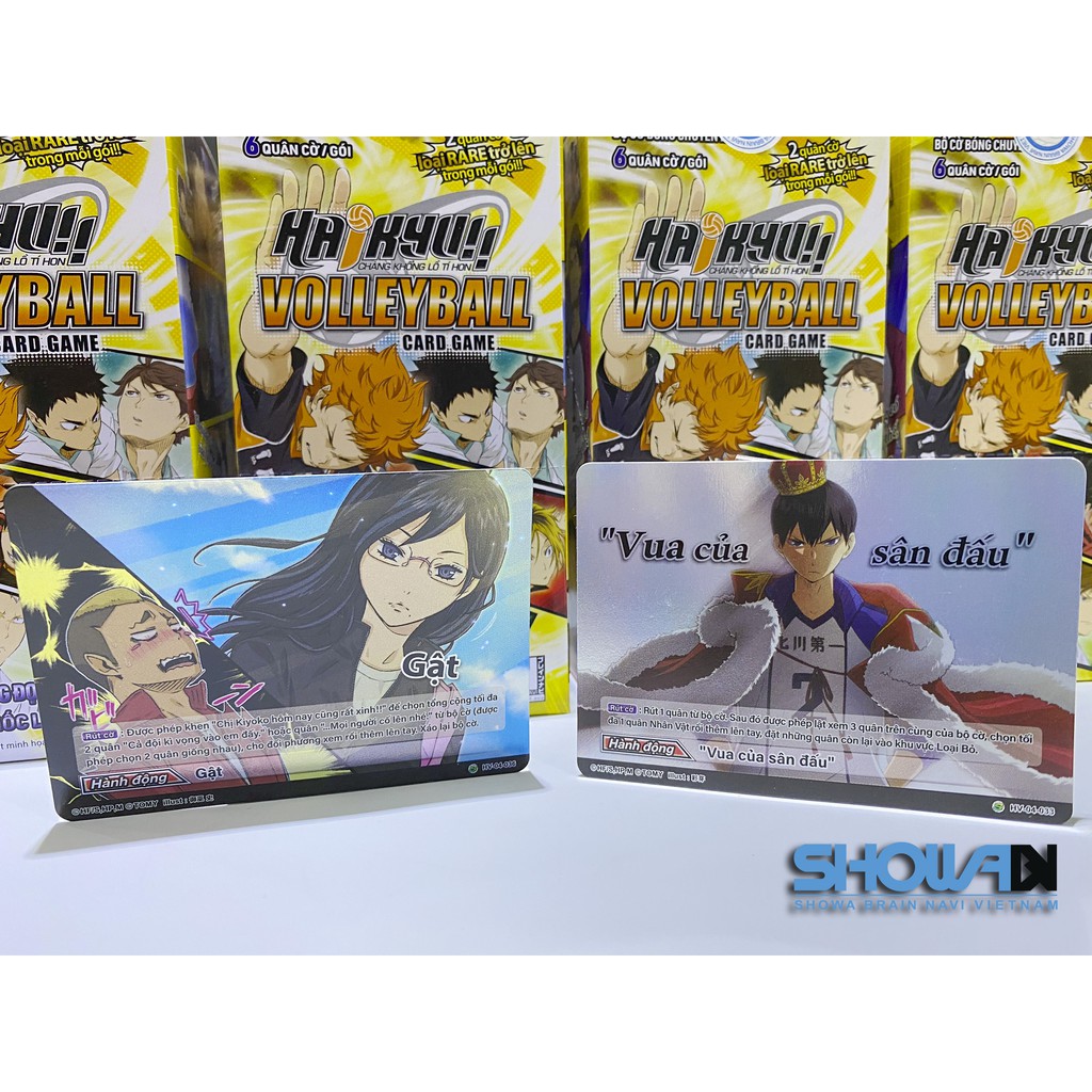 Bộ cờ bóng chuyền Haikyu - LUCKYBOX - 1 hộp ngẫu nhiên