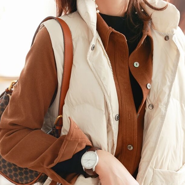 Áo sơ mi SUXI dài tay dáng rộng màu trơn thanh lịch cho nữ