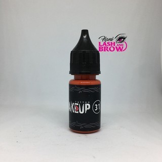 Mực Phun Xăm Môi - Đỏ Cam - MAKEUP 31 - Xuất Xứ từ Nga _Chính Hãng Hani