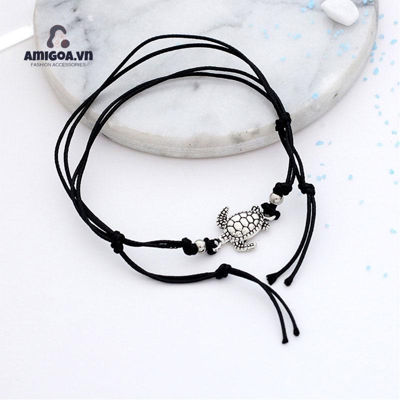 ✨✨Vòng chân rùa dệt tay cổ điển cho nam và nữ