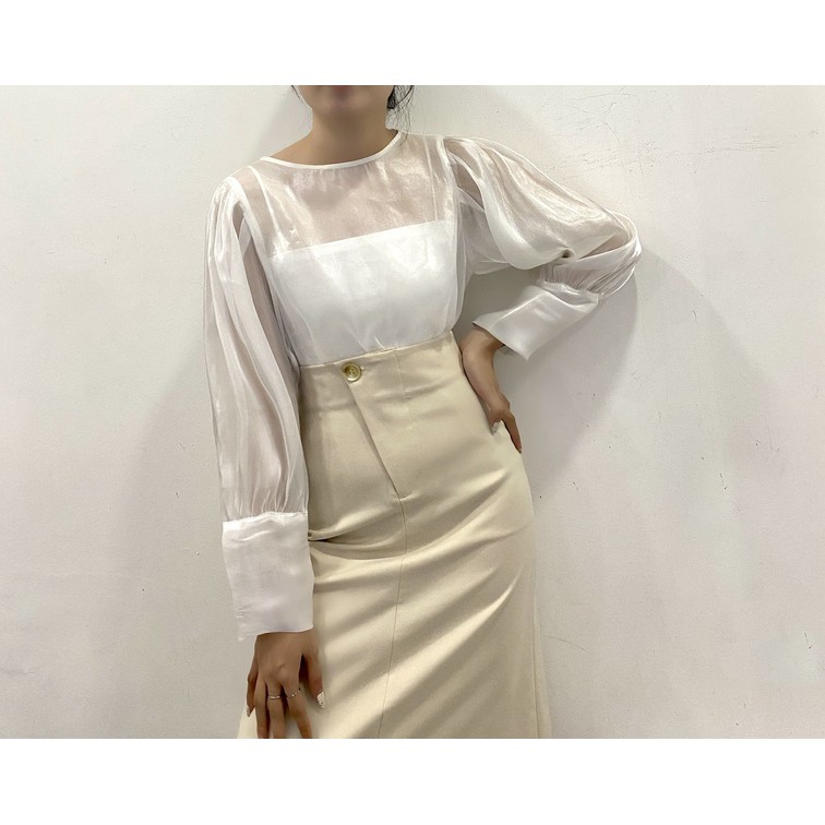 DOTTIE - Áo kiểu tay phồng nữ T0113