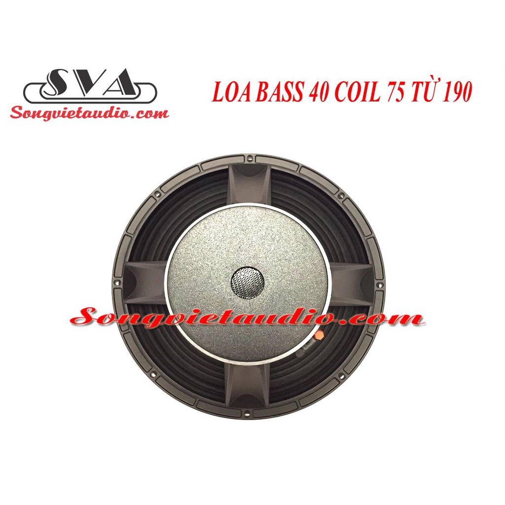 LOA BASS 40 TỪ 190 COIL 75 MARTIN VIỀN VÀNG - 1 LOA