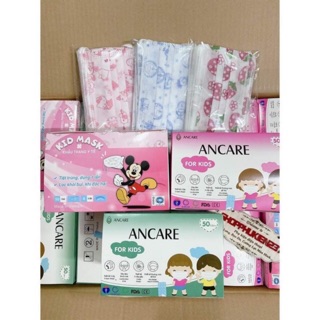 KHẨU TRANG Y TẾ TRẺ EM ANCARE HỘP 10 CÁI