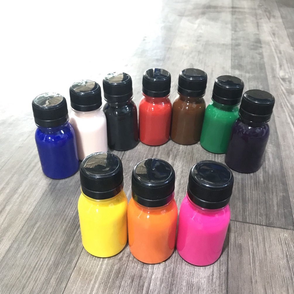 Màu tô tượng chai 50ml tiện lợi - tô tượng thạch cao tô tranh gỗ - Smart Baby - Mina Shop HCM