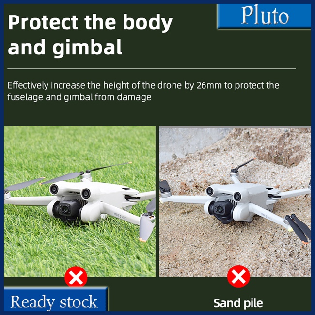 Mới Khung Chân Tiếp Đất Mở Rộng Có Thể Gập Lại Cho Dji Mini 3