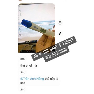 QUE THỬ THAI CLEARBLUE 1 CHIẾC