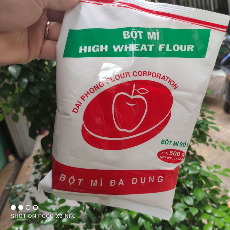 [giá dọn kho] Bột mì đa dụng (bột mì số 8) gói 500gr / 1kg - tặng 10gr men nở