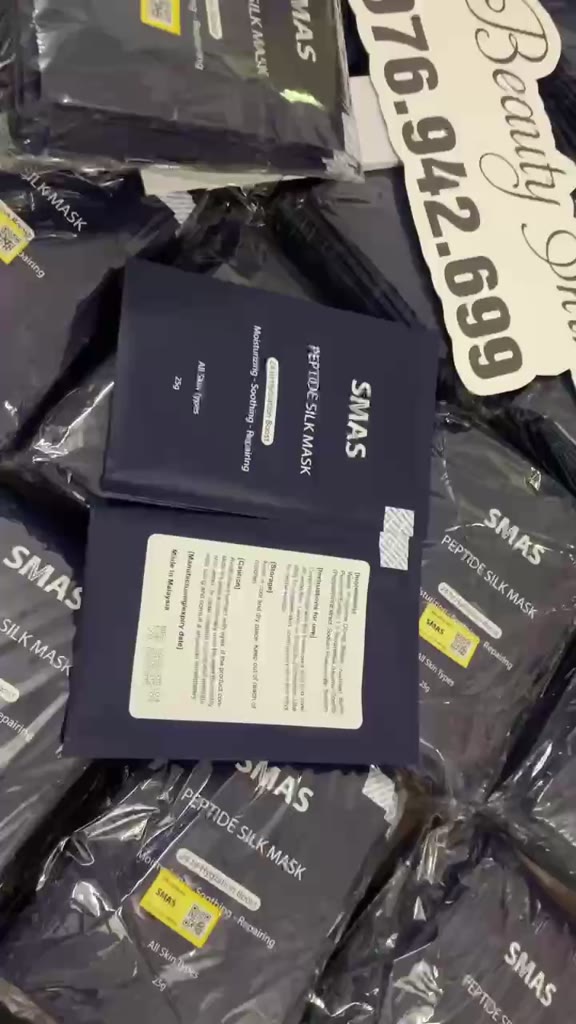 Smas Peptide Silk Mask Mặt Nạ Phục Hồi Cấp Ẩm Cao Cấp 1 miếng | BigBuy360 - bigbuy360.vn