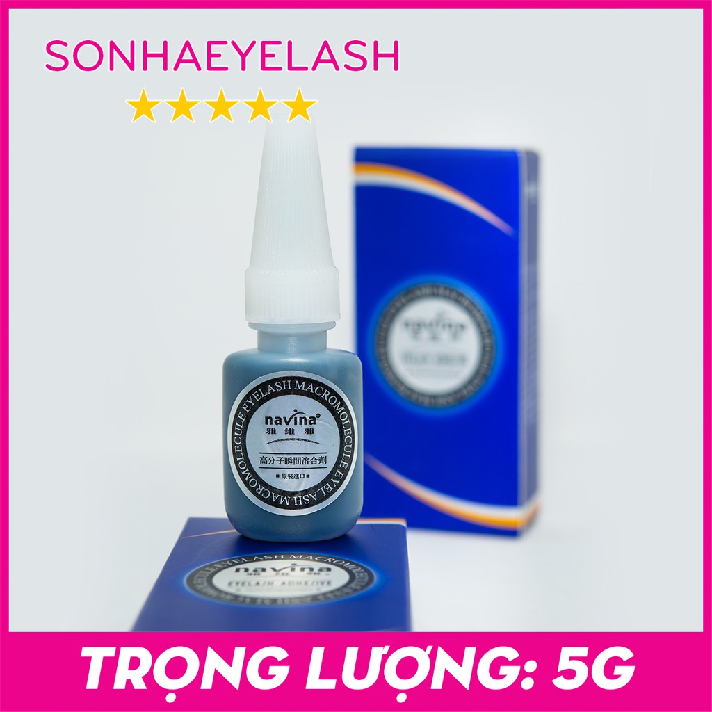 Keo gel Navina, Keo nối mi ít cay Navina khô chậm dành cho người mới học nối mi | BigBuy360 - bigbuy360.vn