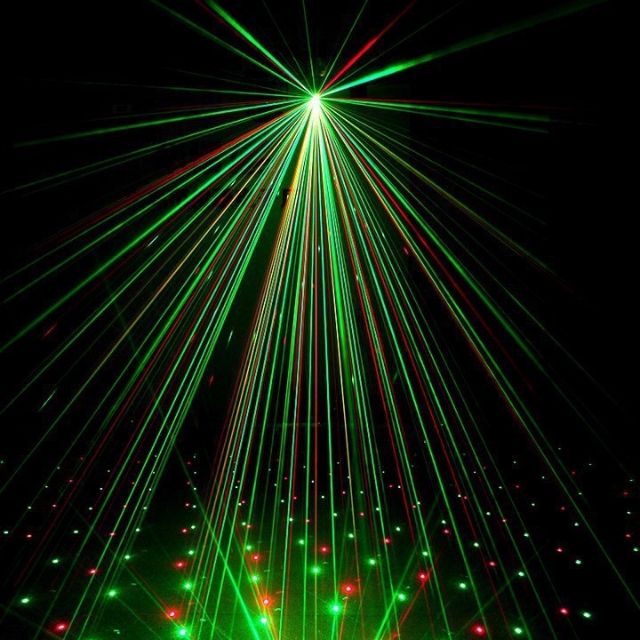 Đèn laser mini tự nháy theo nhạc quán bar , vũ trường nhiều hiệu ứng siêu HOT