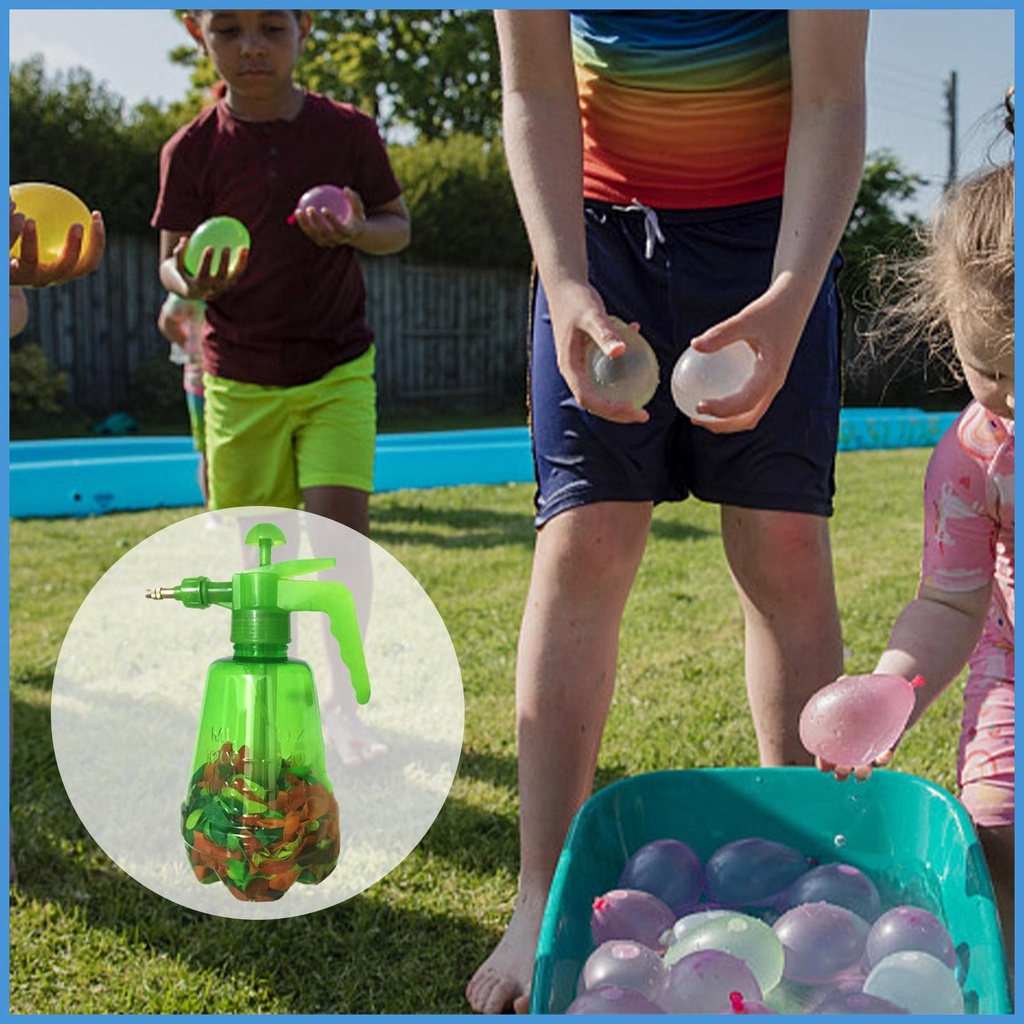 Bộ 500 Dụng Cụ Bơm Bong Bóng Nước Nhanh Chóng Dùng Chơi Game