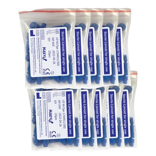 Kim lấy máu đầu ngón tay (không đau) MAXVI để thử đường huyết 30G nhập khẩu - túi 10 cái