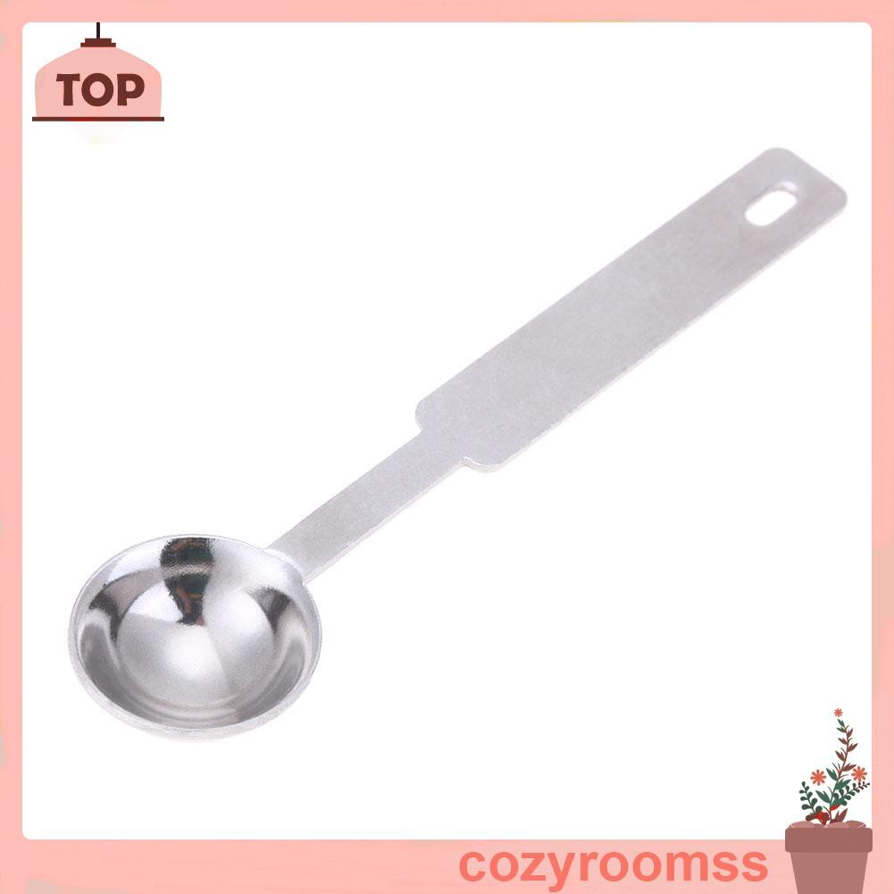 Muỗng Múc Sáp Bằng Thép Không Gỉ Tay Cầm Dài Tiện Dụng