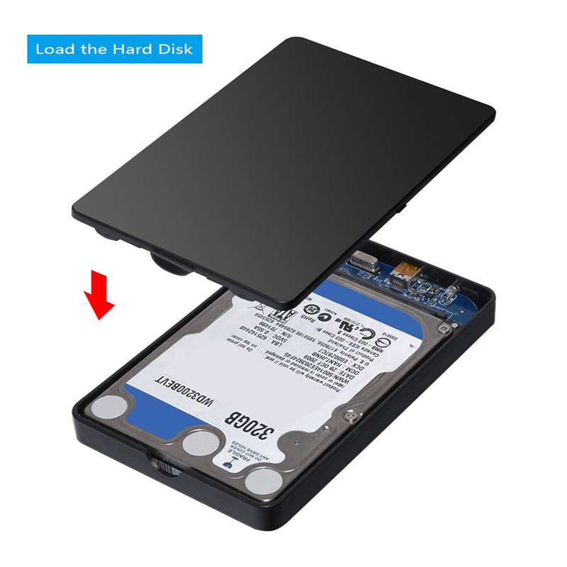 Hộp Đựng Ổ Cứng Ngoài 2.5 Inch Sata Usb2.0 Cho Laptop Máy Tính | BigBuy360 - bigbuy360.vn