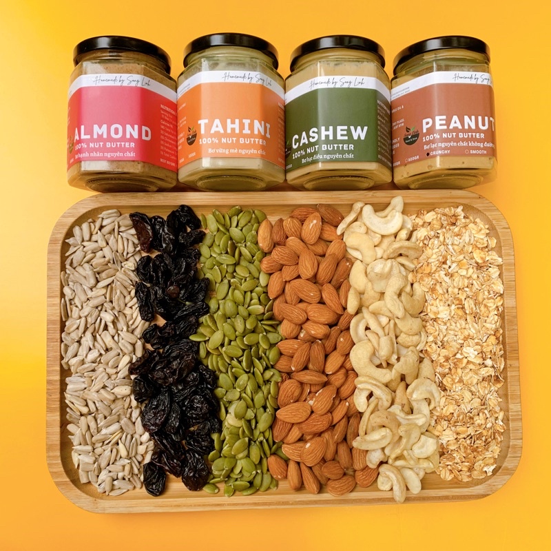 BƠ ĐẬU PHỘNG ĂN KIÊNG GIẢM CÂN KHÔNG ĐƯỜNG NGUYÊN CHẤT SONG LINH PEANUT BUTTER