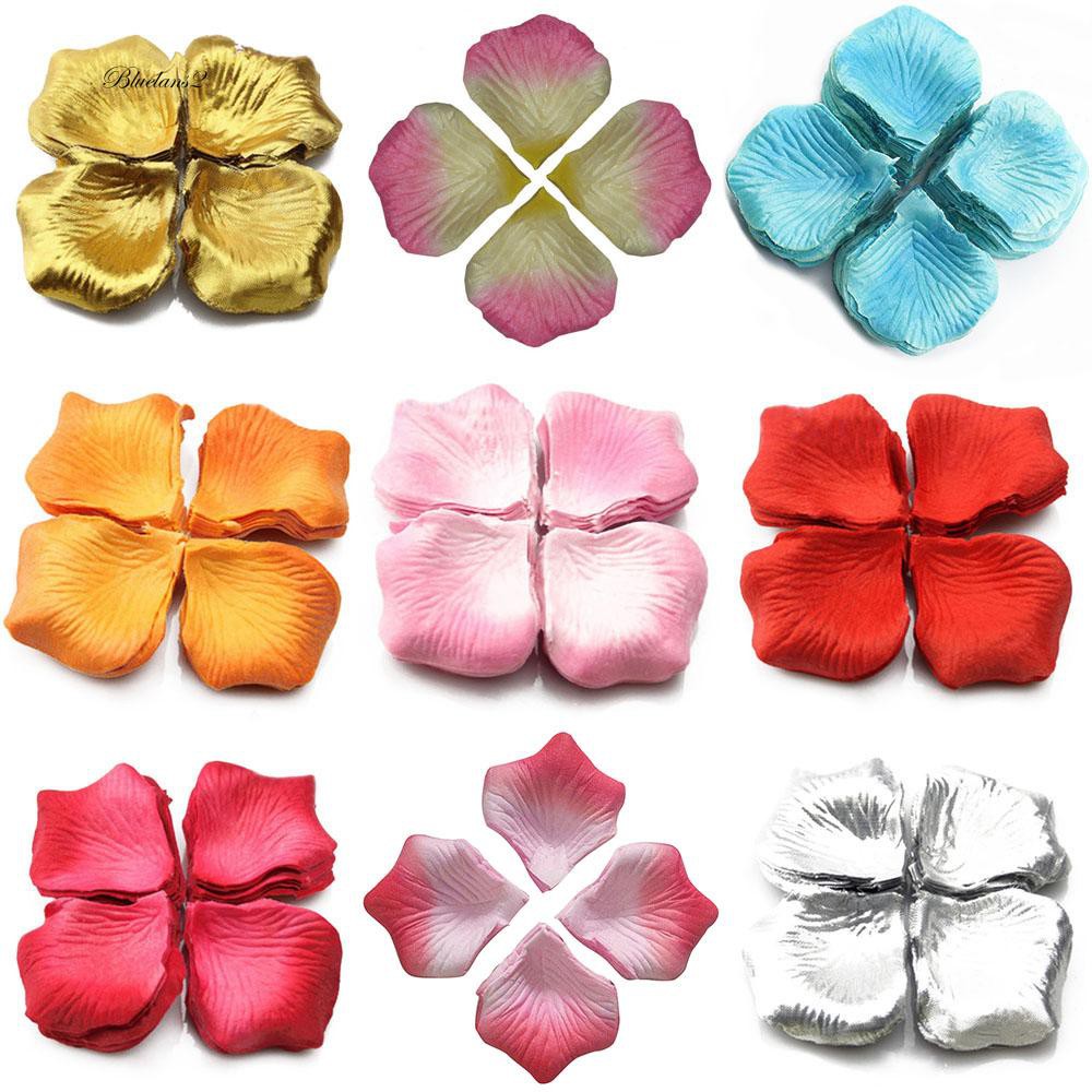 Set 1000 Cánh Hoa Hồng Giả Trang Trí Bàn Tiệc