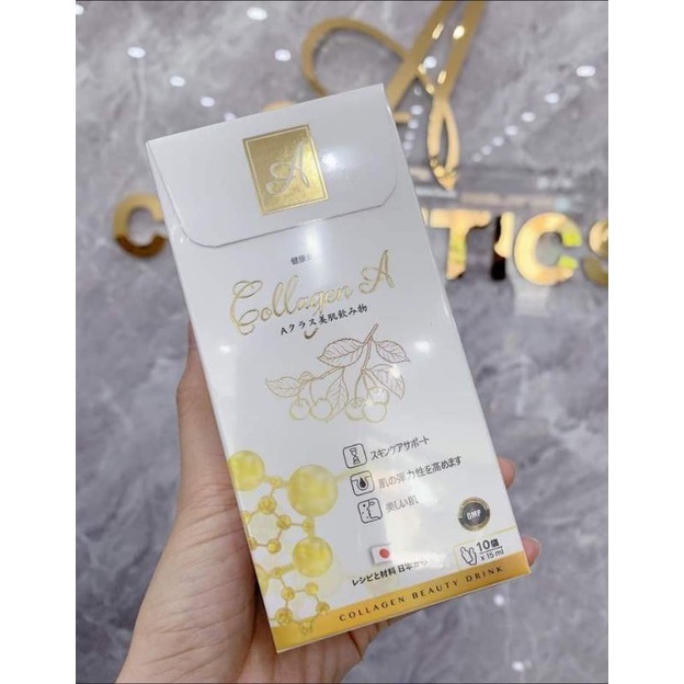 [Giá rẻ nhất HCM] Nước uống collagen A cosmetic trắng da chống lão hoá cam kết chính hãng 100%