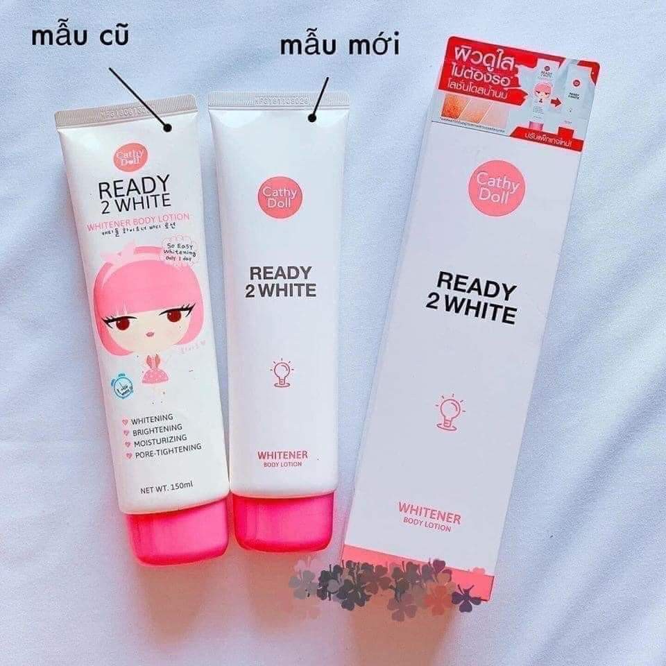 Sữa dưỡng thể Cathy Doll Ready 2 White Whitener Body Lotion 150ml