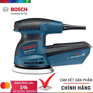 Máy Chà Nhám Rung Tròn Bosch GEX 125-1 AE