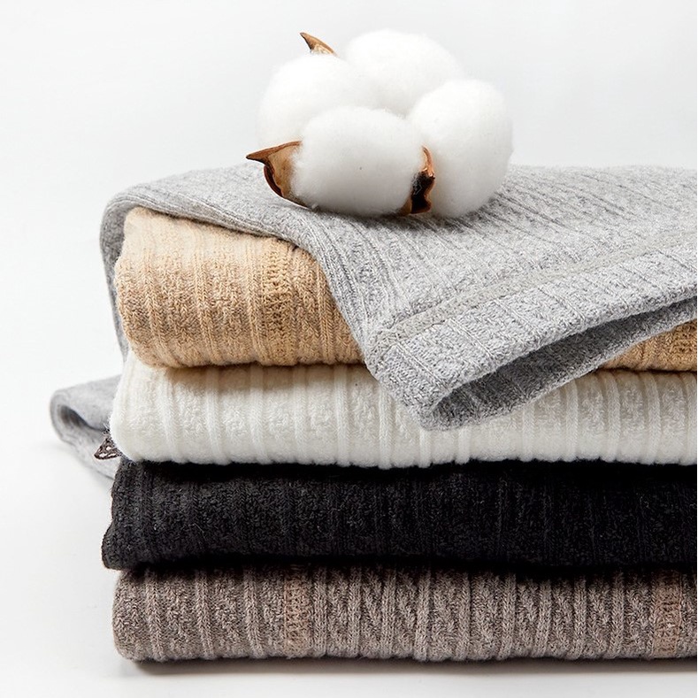 Quần tất len đính nơ cho bé gái mềm và ấm, trơn màu, co giãn 4 chiều size từ 1 đến 12 tuổi