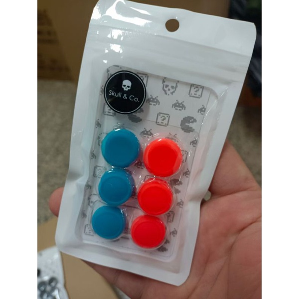 (Thanh lý)Ốp nút Skull Co cho Nintendo Switch ,bọc Joycon Nintendo Switch skull&co