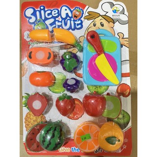 Sỉ vỉ đồ chơi Cắt trái cây 9 chi tiết cho bé - Đồ chơi việt nam