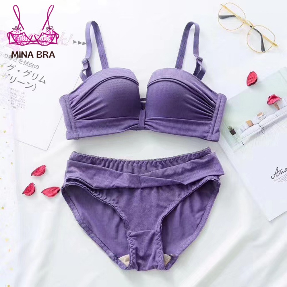 Áo Lót Hai Dây Cao Cấp Thời Trang MINABRA Áo Ngực Tạo Khe Ngực Giúp Vòng 1 Tròn Đầy, Quyến Rũ SBCT05 | BigBuy360 - bigbuy360.vn