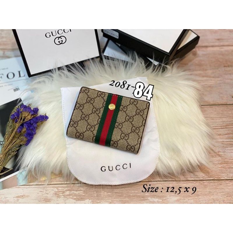 Ví Gucci Mini 2081 Gấp Gọn Tiện Lợi