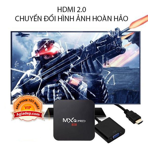 TV Box MXQ Bản Nâng cấp 2G 16G Tivi box chạy trâu, giá rẻ - Hàng xịn