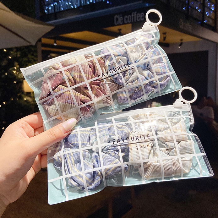 Dây buộc tóc thời trang Hàn Quốc 2021 cho nữ