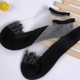 Tất Công Chúa Ren Cổ Ngắn Sét 10 Đôi
