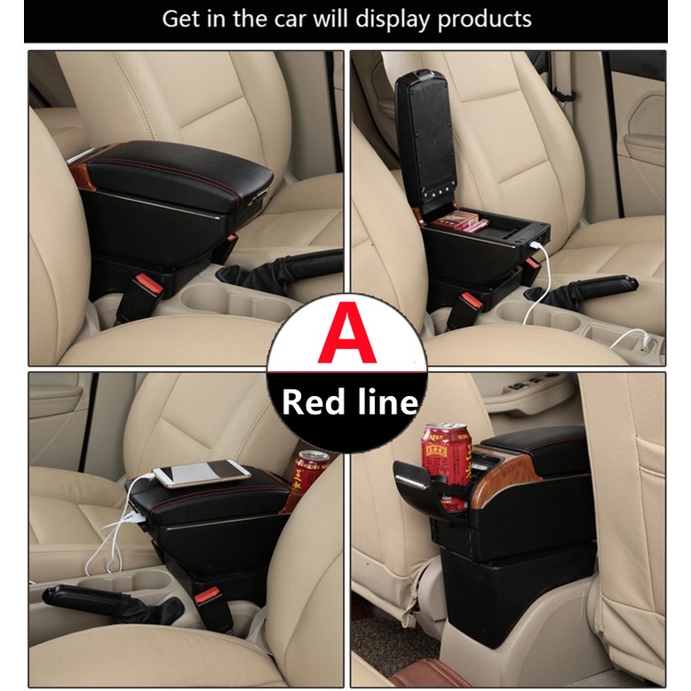 Hộp Tỳ Tay Xe Hơi HONDA BRV BRIO RS Có Thể Điều Chỉnh Trung Tâm Điều Chỉnh Trung Tâm Hộp Đựng Đồ Dùng
