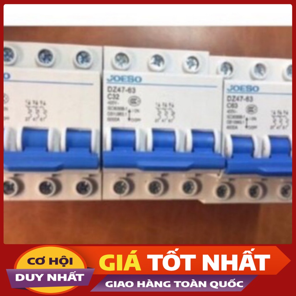 ⚡ Aptomat DZ47-63 3 pha