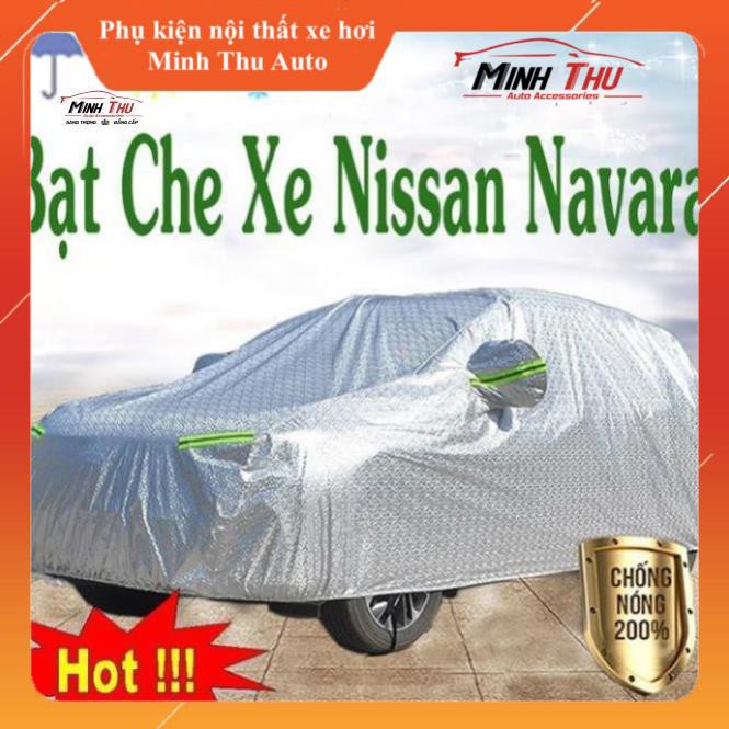 Bạt Phủ ô tô Nissan Navara Cao Cấp, bạt phủ xe ô tô, bạt che ô tô cách nhiệt( hàng cao cấp)