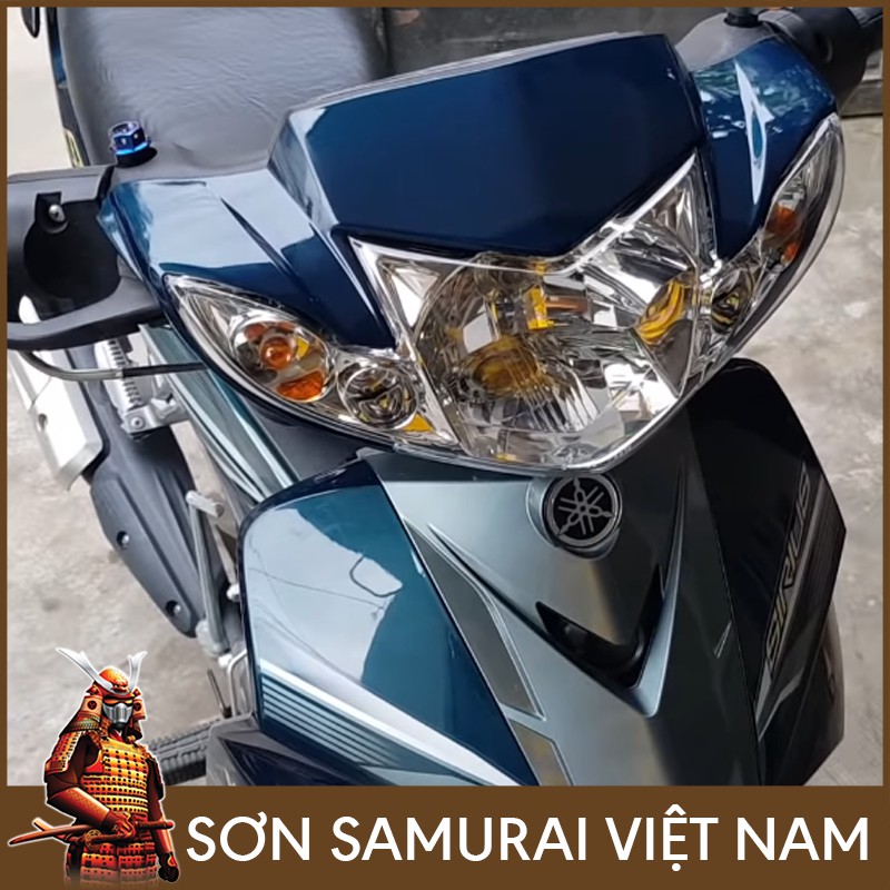 Chai sơn màu xanh nhớt H612 Samurai