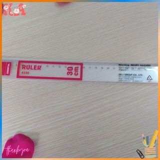 Thước kẻ 30cm Deli 6230