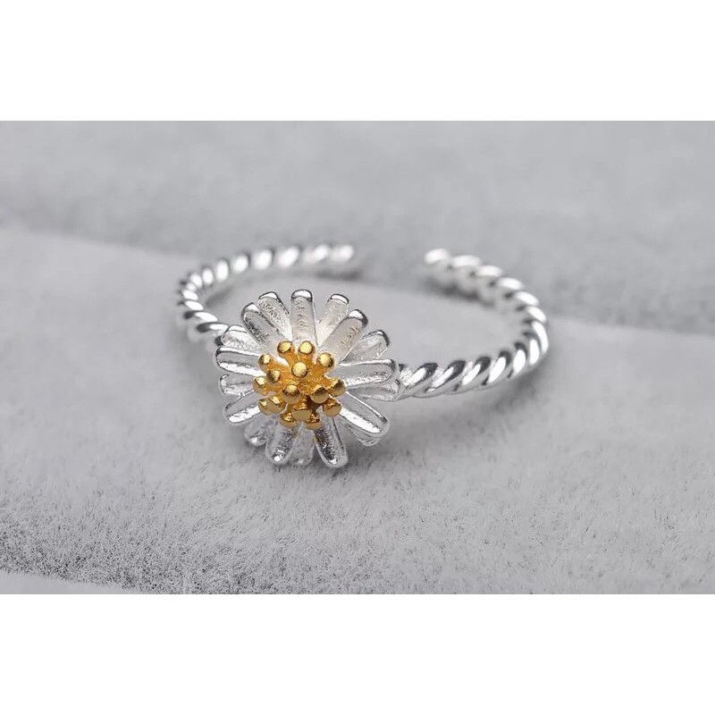 Nhẫn Nữ Thời Trang Nữ Hình Hoa Cúc S4r496
