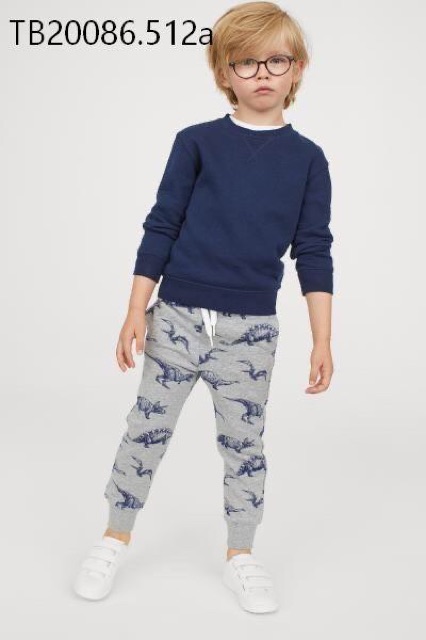 Quần nỉ H&M bé trai size 18m-10y