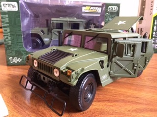 Mô hình xe Humvee quân sự