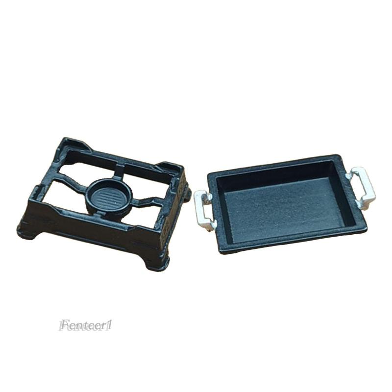 [Fenteer1] Mô Hình Chậu Cá Mini 1 / 12 Trang Trí Tiểu Cảnh Phòng Ăn