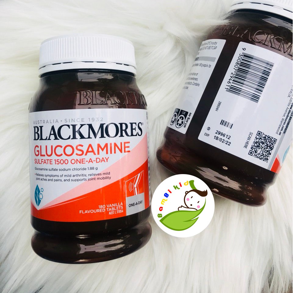 Viên xươn blackmores Glucosamine sulfate 1500 one-a-day (mẫu mới)
